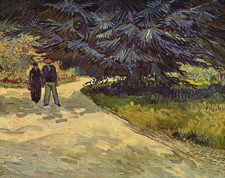 Vincent Van Gogh Park von Arles Germany oil painting art